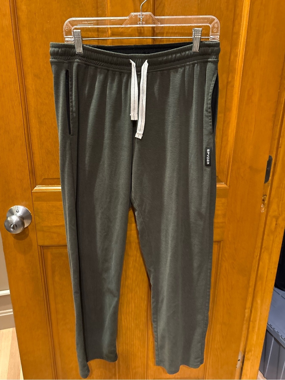 Spyder Men’s Green Fleece Loungewear Joggers Size Large